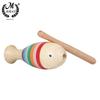 M MBAT Orff Wooden Fish Rainbow Fish Clapper Children's Educational Musical Toys Percussion Instruments And Accessories
