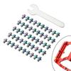 50 Pcs Stainless Steel Pedal Bolts Non for Mountain Bike Stem Accs
