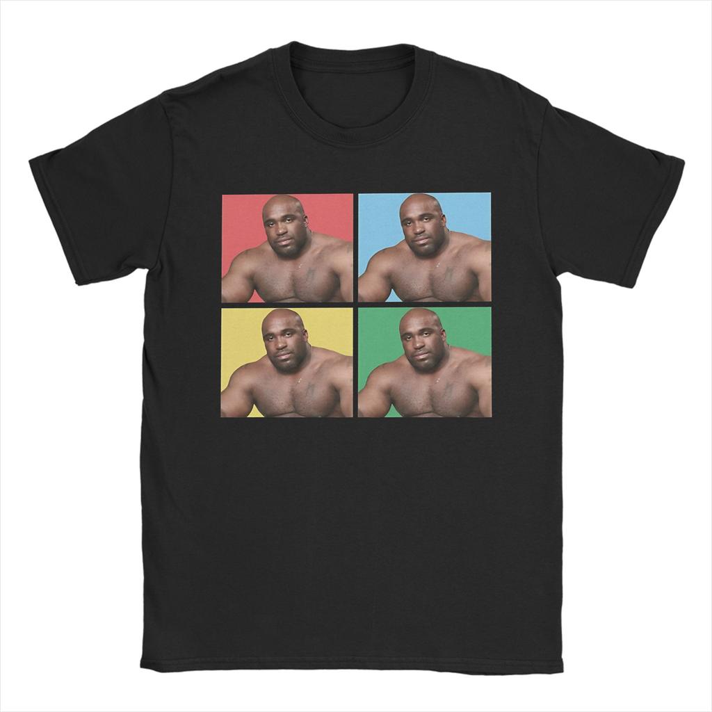 Unisex Unisexs Tshirt Barry Wood Vintage Pure Cotton Tees Short Sleeve Bobblehead Naked Black Guy Meme T Shirts Clothing Plus Size