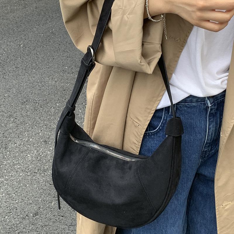 Mode Leopardendruck Damenhandtasche Nische hochwertig lässige Tasche Damen neue Nische Retro Pendler Schultertasche