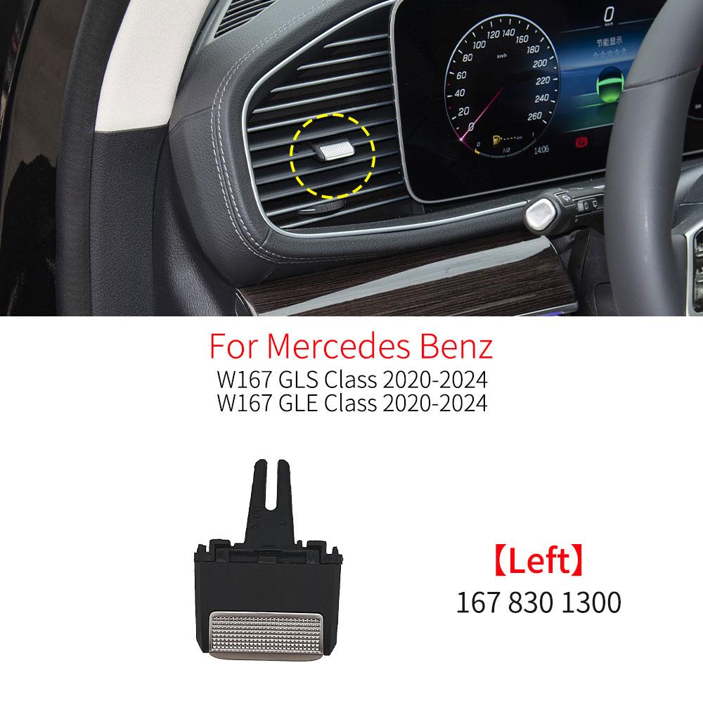 For Mercedes W167 Car Front Air Vent Grille Clip Trim Parts A/C Outlet Repair Kits For Benz GLE GLS Class GLE300 GLE320 GLS450