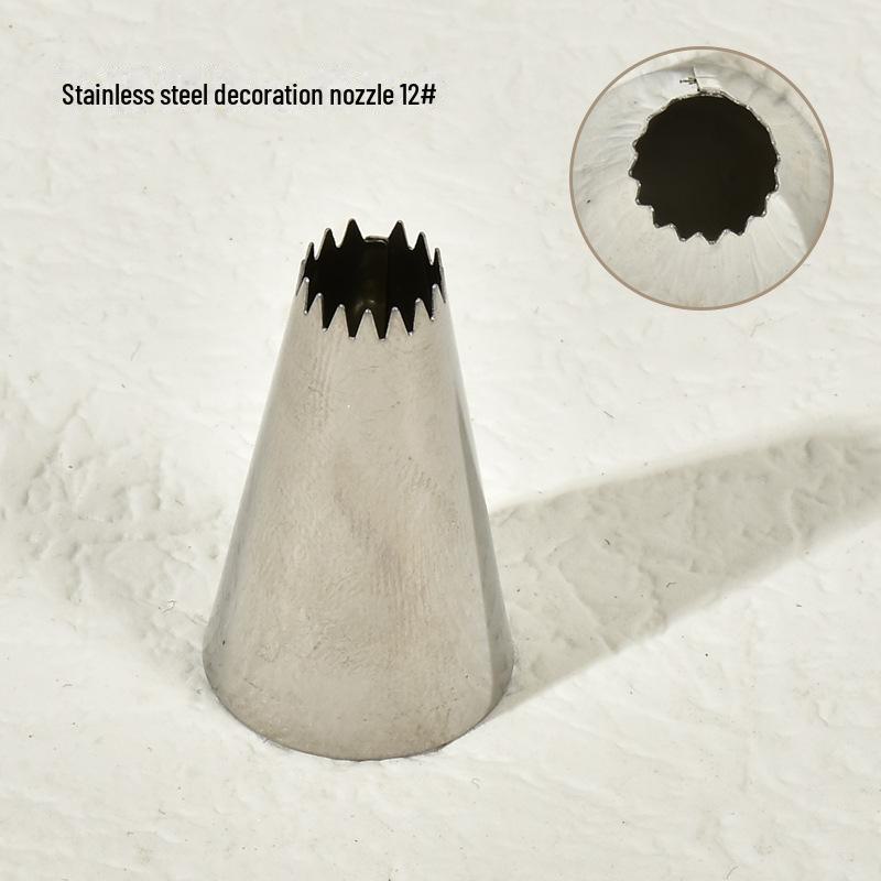 Nerezová sada na zdobení krémovým lepidlem pro DIY pečení a zdobení dortů