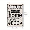Metal Poster Wall Art Vintage Tin Sign Retro Farmhouse Decoration for Home Kitchen Bar Pet Gift
