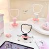 Ins Transparent Mobile Phone Rotating Stand Acrylic Clear Cute Bear Folding Tablet Computer Watching TV Storage Stand School