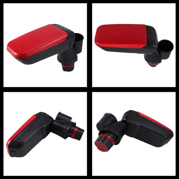 Compatible Armrest for 15-19 Smart Fortwo/Forfour 453 Center Console