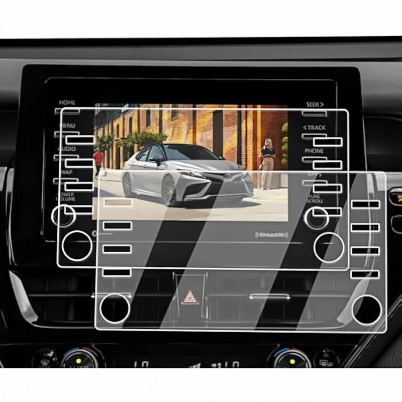 For Toyota Camry 4Runner Corolla Grand Highlander Car GPS Navigation Screen Tempered Glass Scratch Resistant Protector Film