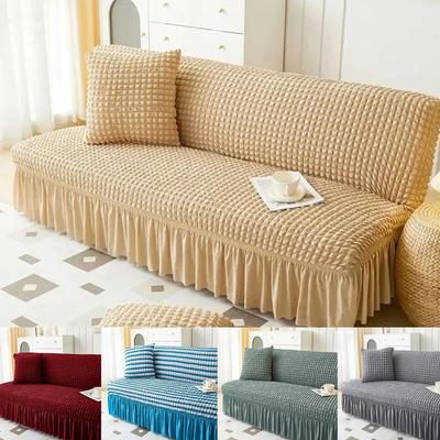 Seater Seersucker Sofa Slipcover High Stretch Couch Case Heavyweight Corner Sofa Guard Stretchy Corner Couch Cases 1Pc S/M/L