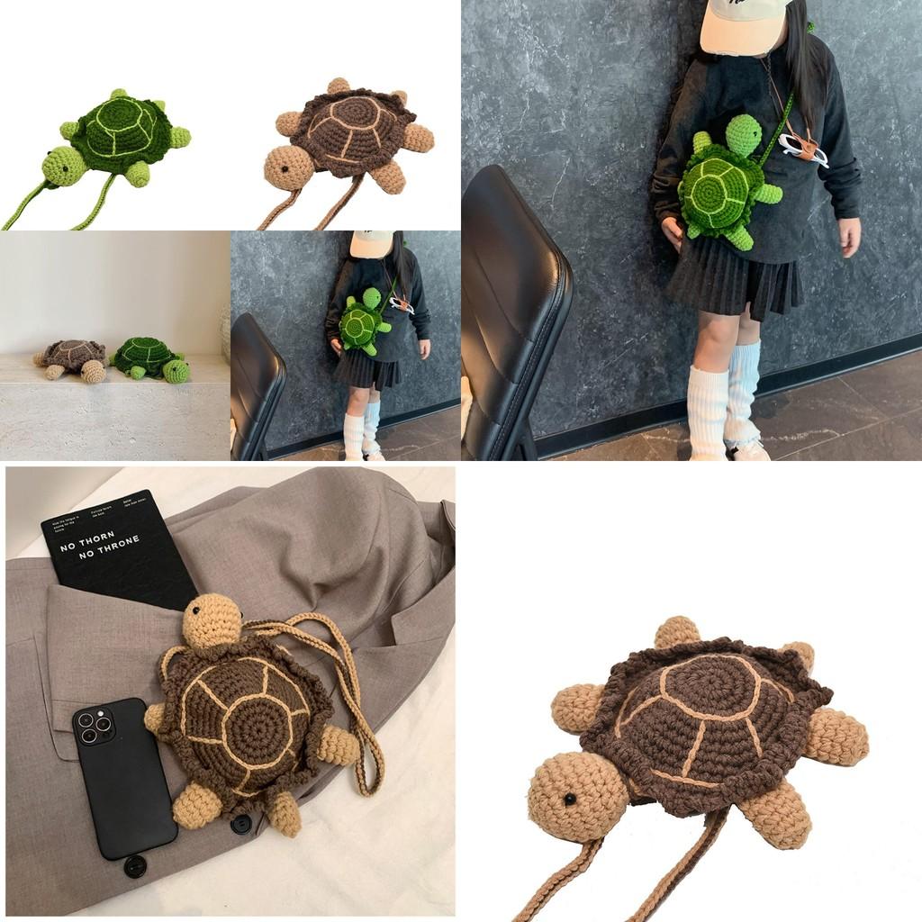 Cute Knitted Turtle Coin Purse For Children Ideal For Preschoolers And Infants