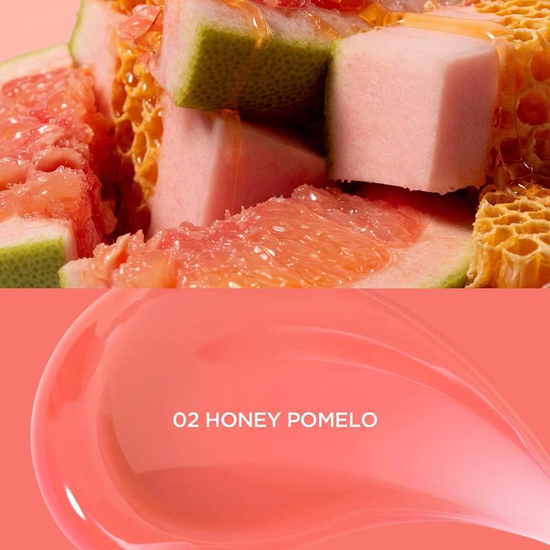 [TIRTIR] Сияющее тинтующее масло для губ Glow Pop 4,3 г 02 Honey Pomelo