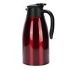 Insulated Coffee Pot 2L 316 Stainless Steel Double Wall Vacuum Insulated Hot Beverage Dispenser for Water Tea Milk Red