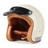 Retro 3/4 Open Motorcycle Helmet Cross-Country Riding Accessory Semi-Open Design for Comfortable Airflow Motorcycle Gear