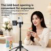 MT86 Automatic Phone Tripod with Phone Clamp Lightweight Travel Tripod Stand for Outdoor Vlog and Livestreaming