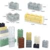 City Friends Wall Figures Bricks DIY Construction MOC Building Blocks Thick 1x2 1x3 1x4 L Dots Compatible Leduo 98283 15533
