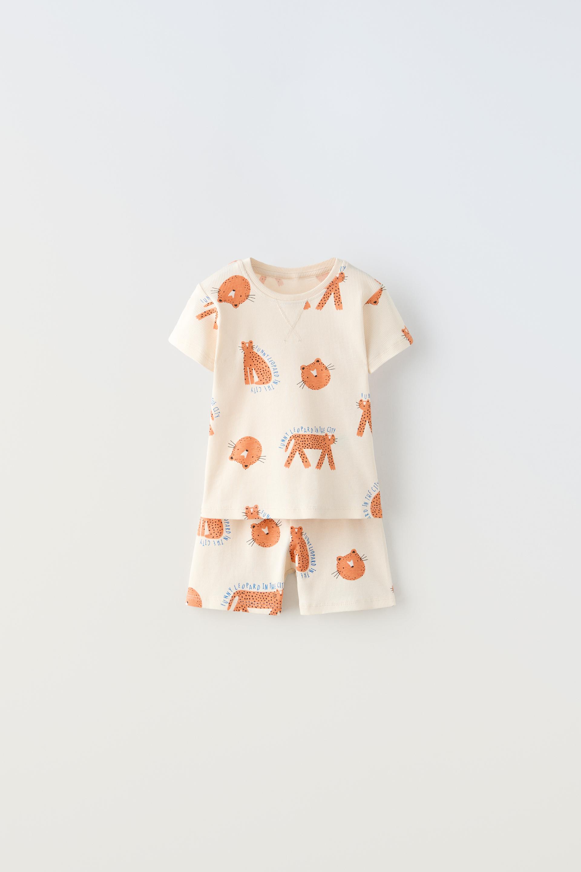 

1-6 ЛЕТ/ ЛЕОПАРДОВАЯ ПИЖАМА КООРДИНАТ