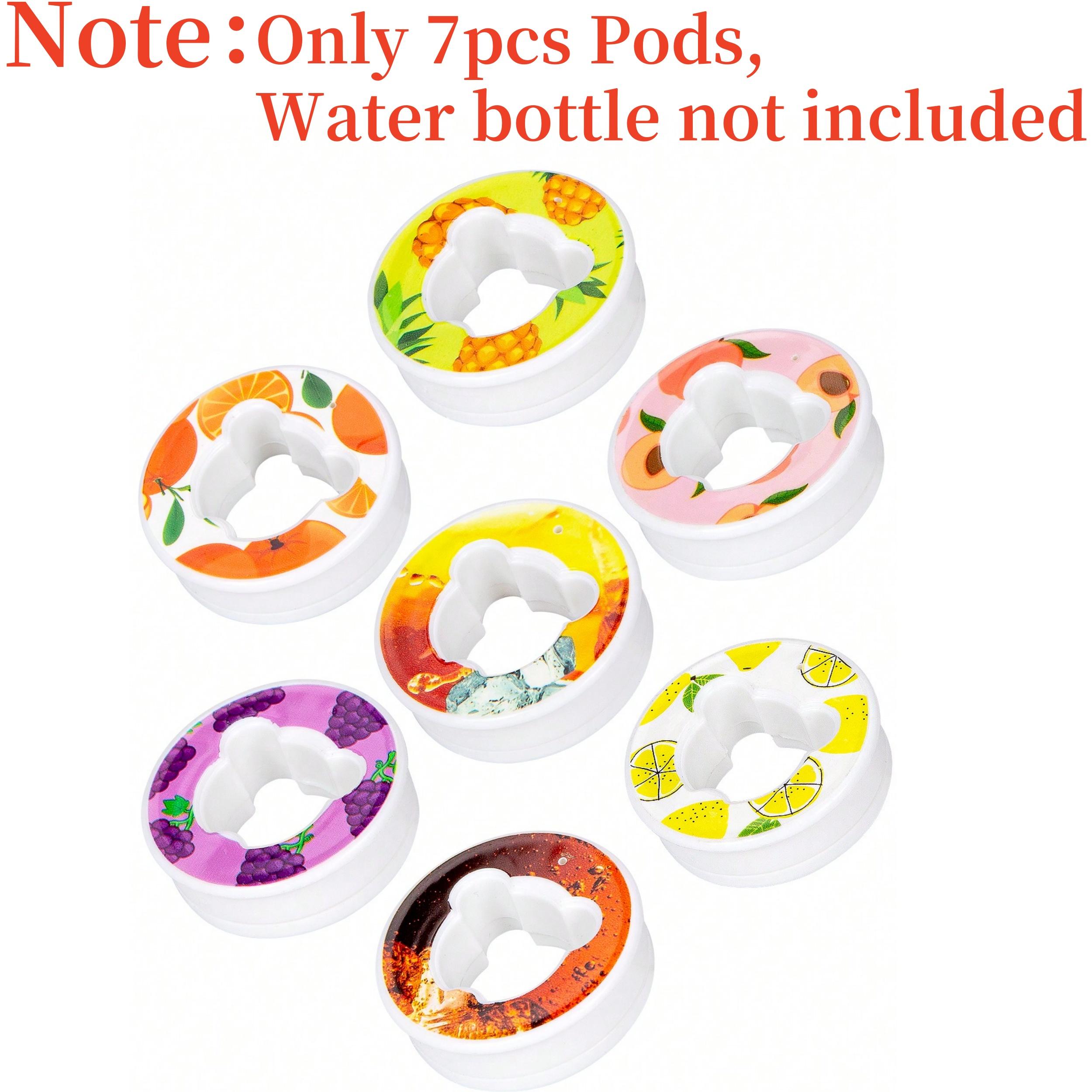 

Бутылка для воды со вкусом 650 мл с 1 шт. случайными ароматизаторами, бутылка для воды Air, матовая черная, для отдыха на природе, для кемпинга, спорта и фитнеса