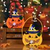 Gifts Pouch Pumpkin Candy Bucket Trick or Treat Halloween Wool Felt Bag Funny   Children