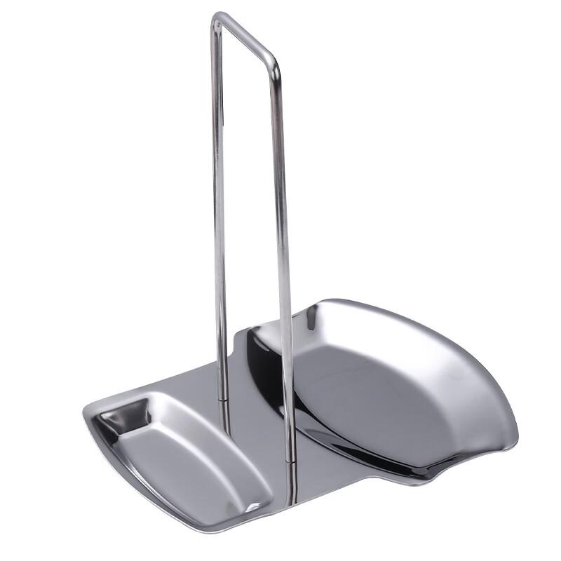 Wutuo Food-Grade Stainless Steel Multifunctional Pot Lid & Ladle Holder