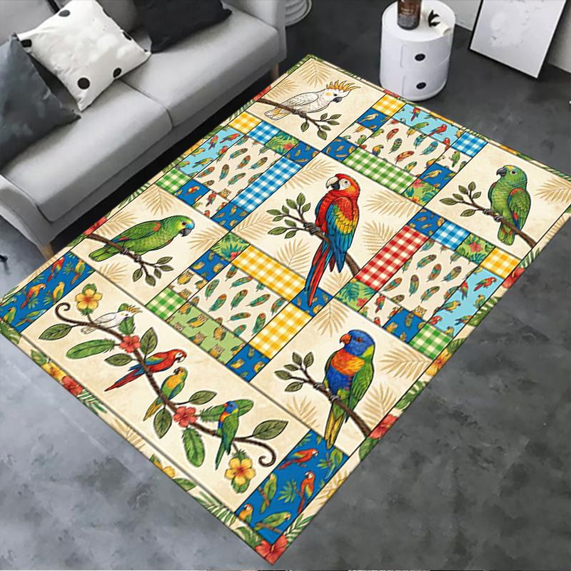 2025 New Retro Animal Carpet Rug for Living Room Bedroom Home Sofa Decoration,Kids play Non-slip Floor Mat99
