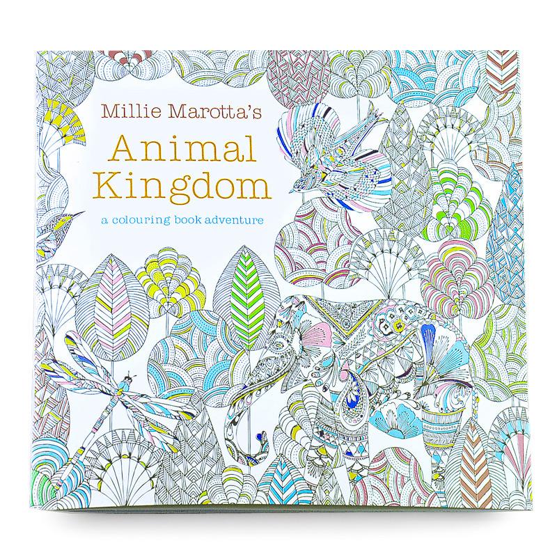 Secret Garden: Children s Hand-Painted Doodle & Coloring Book with Colored Pencils