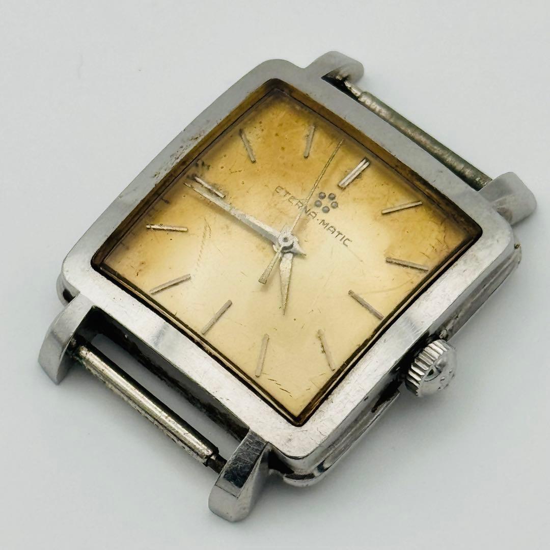 Used Operation Rare] ETERNA Eternamatic Automatic Winding Square Vintage