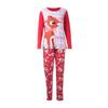 Luxurious Christmas Family Matching Clothes With Adorable Fox Design And Unisex Pajamas Set