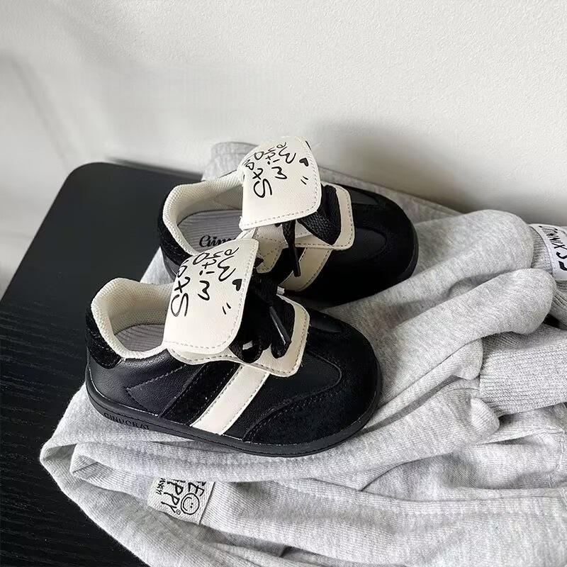

Baby Puff Shoes Children s Korean German Training Shoes Flip-up Ugly Cute Toddler Shoes Fashionable Casual Shoes 16 чорний