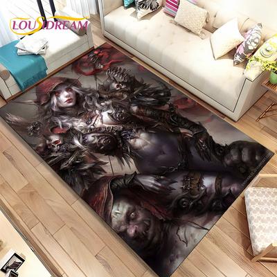 World of Warcraft, WOW, alfombra para área de jugador de juegos, alfombra para sala de estar, dormitorio, decoración de felpudo para sofá, alfombrilla antideslizante para niños 3D