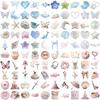 100Pcs Ballet Girl Dreamy Colors Stickers Creative Decorative Stickers Suitable for Mobile Phone Cases, Desktop Glass, Books