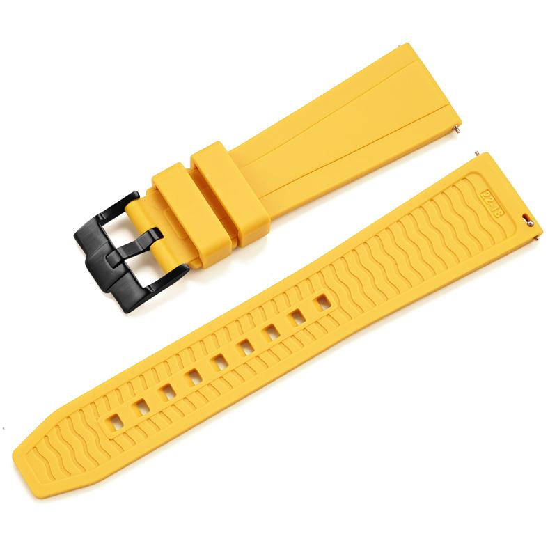 Bracelet de montre en silicone le plus récent pour Samsung Ultra Omega Seiko PROSPEX Panerai 20 mm 22 mm 24 mm Bracelet de montre en caoutchouc à dégagement rapide