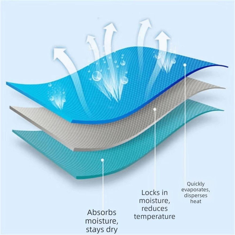 Breathable Ice Wipes Quick Drying Microfiber Towels New Cooling Towel  Outdoor Sports