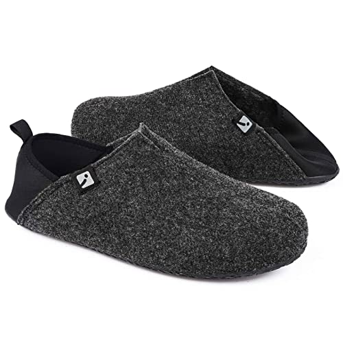 

[HomeTop] Мужские зимние теплые тапочки для дома, нескользящие, удобный дизайн, легко надевать и снимать, легкие, тихие, моющиеся, для офи