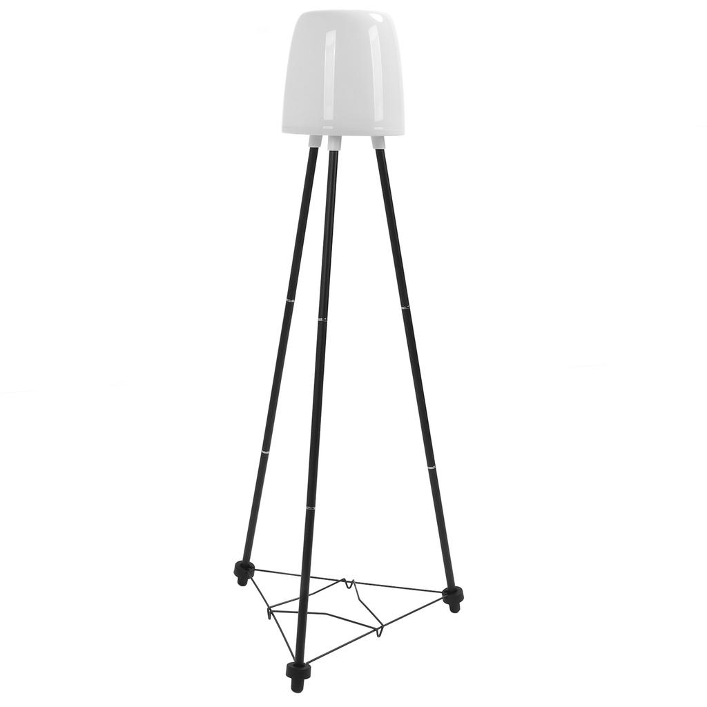 Metal Solar Floor Lamp Solar Powered Plant Stand Easy Assembly IP54 Waterproof Outdoor Floor Lamp for Garden Patio Yard