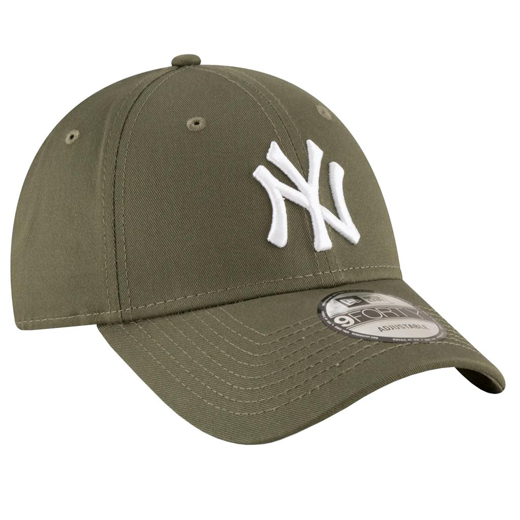 New Era 9FORTY League Essential New York Yankees MLB Cap, Mens green Cap