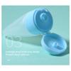 Soft Travel Bottles Leakage Proof Refillable Portable Squeezable Toiletry Cosmetic Container for Shampoo Lotion 3pcs