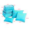 6pcs/set Suitcase Packing Set Thickening Classification Storage Bags Waterproof Space Saving for Family Vacation Skiing Camping