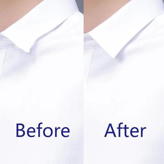 50 Stück Kragenaufkleber, unsichtbare und stilvolle selbstklebende Hemdausschnitt-Fixierer für perfekten Kragensitz