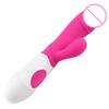 Soft Silicone Vibrator G Spot Clit Stimulator Waterproof Female Sex Toy AV Wand