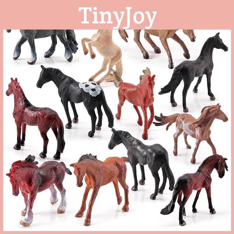 Realistic World Horse Model Set Static Miniatures Of Keat Marshal Morgan And Freis