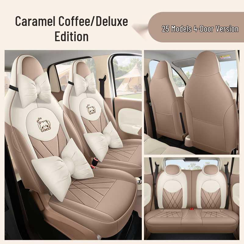 Seat Covers for Wuling Hongguang Mini 4th Gen: Four-Door MiniEV Macaron Edition Car Decoration