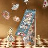 50Sheets/Book Fairy Tale Theme Die-cut PET Sticker Book DIY Journal Supplies for Phone Case Envelope Calendar Cup Decor