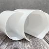 3 in 1 Plastic Makeup Cotton Pad Holder Vertical Space Saving Organizers for Tidying Table Accessories