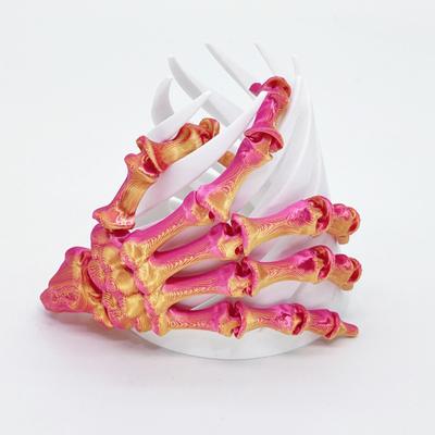 Yousheng Ghost Hand Decoration Realistic 3D Printed Skeleton Hand Model Haunted House Ornament DIY Project Accent