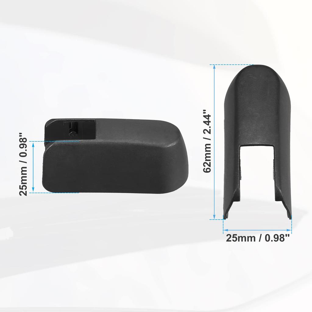 ACROPIX Rear Wiper Arm Nut Cover Cap for Subaru Compatible with Legacy Black 1 Piece