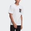 Adidas Originals Adv Munchman T Casual Sports Round Neck Short Sleeve T-Shirt Men Tops White GN2377