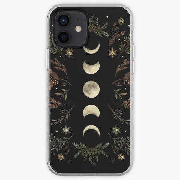 

Лунная Сада Зимний Коричневый Чехол для iPhone Tough Настраиваемый для iPhone 11 12 13 14 Pro Max Mini X XS XR Max 6 6S 7 8 Plus iPhone 16 Pro Max