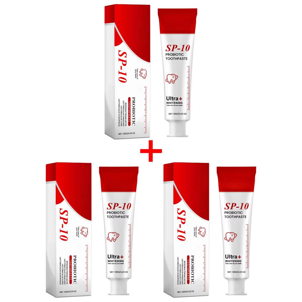 Sp10 Probiotic Toothpaste Tooth Brightening Remove Plaque Improve Dental Caries Protect Gum Fresh Breath Oral Hygiene Cleansing