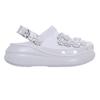 Unisex Crush Translucent Floral Clog 213121 5bo