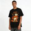 Chef Crabracadabra Cooking Graphic Casual Tee Pure cotton T-shirt