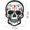 Handmade Punk Skull Embroidered Patches for Clothing, Shoes, Hats, and Bags