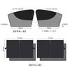 Suitable for: Daihatsu Miracoa, August 2009 - March 2018, Car Sunshade, Sun Visor, Driver